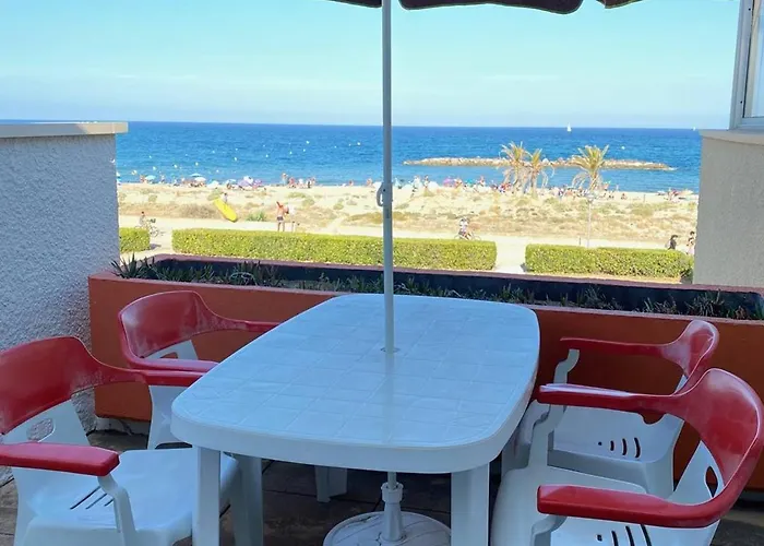 Cosy 4 Pers, 1 Ch, Plage, Parking Prive - Fr-1-81-526 * Le Barcarès